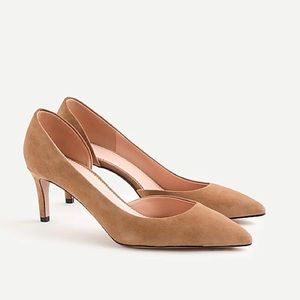 Lucie Suede Pumps